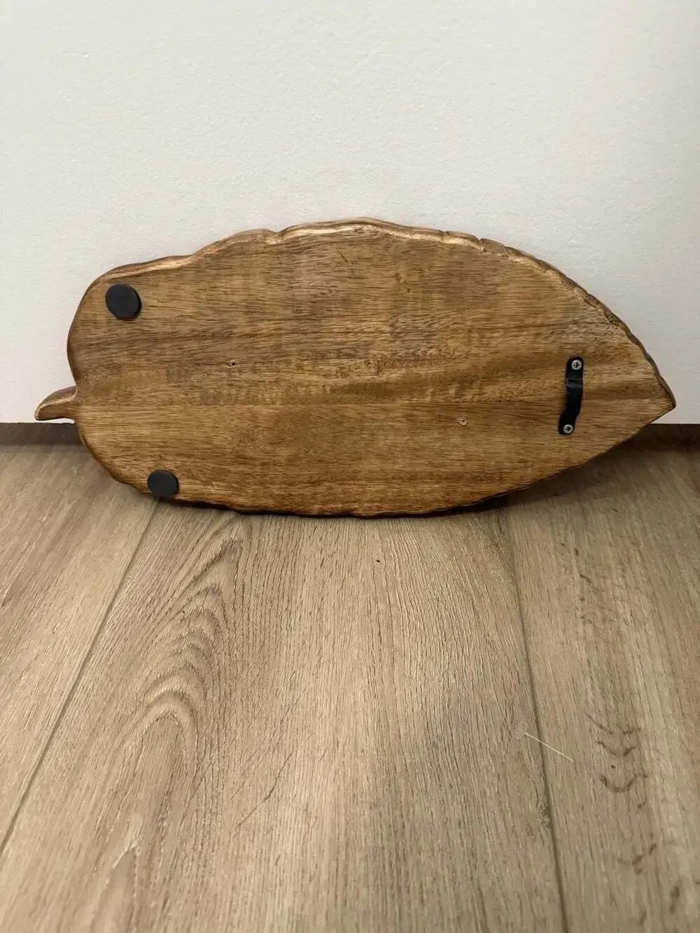 Leaf Wooden Wall Art - Brown